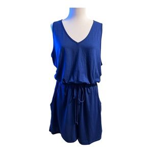 Allison Brittney Blue Romper
